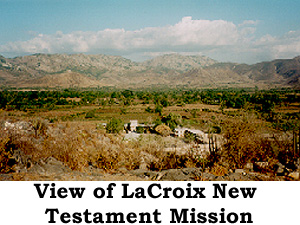 View of LaCroix New Testament Mission