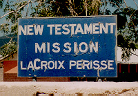 the sign of New testament mission, Lacroix Perisse